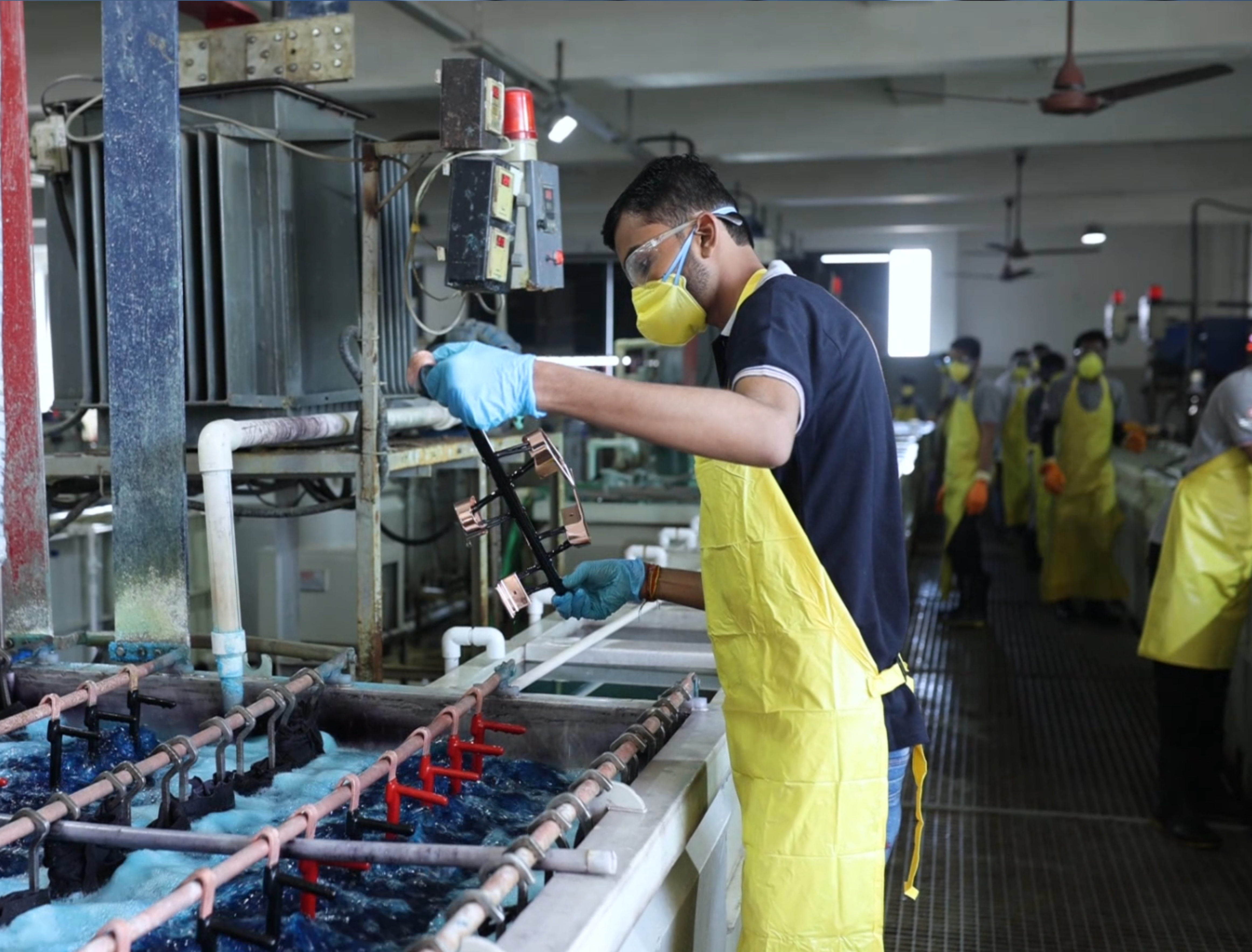 Semi-automated Finishing & Plating